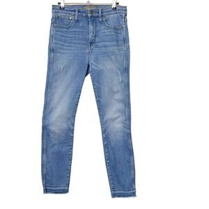 J.Crew Point Sur Hightower Straight Jeans Women’s Size 28 Let Down Hem Stretch